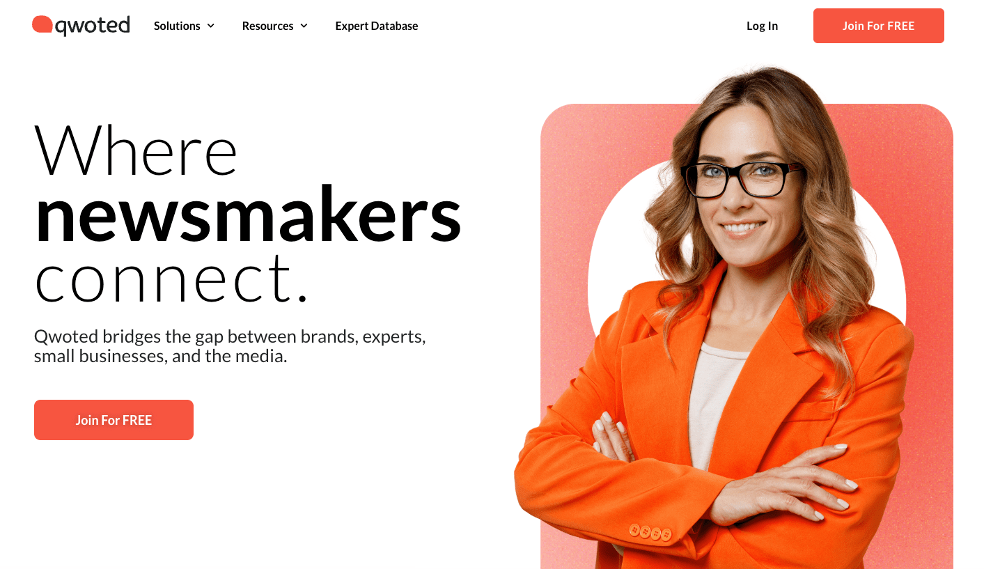 qwoted homepage