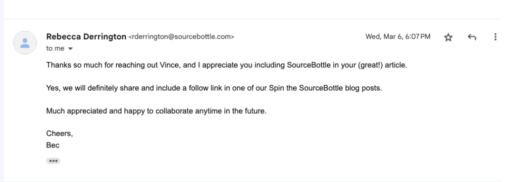 response from an ego bait post