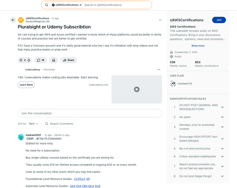 udemy pluralsight pluralsight or udemy subscription