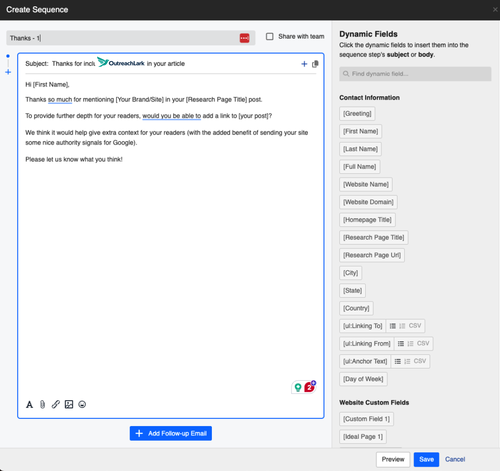 creating templates