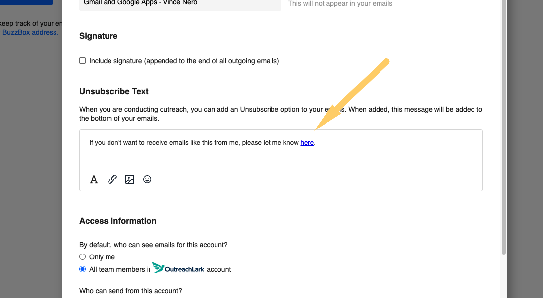 unsubscribe text