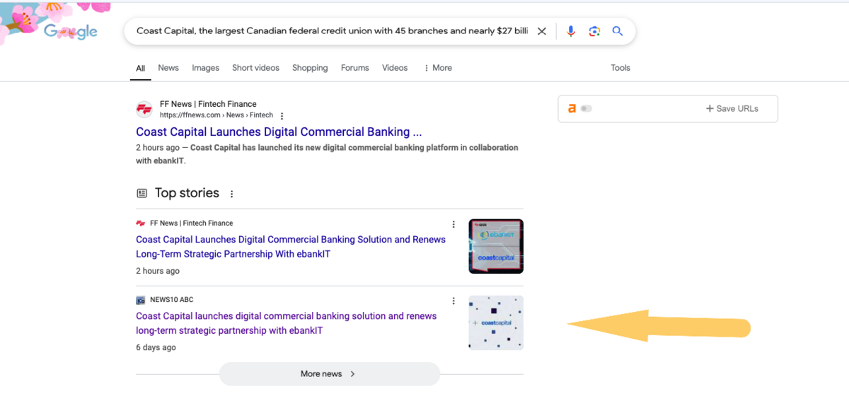 coast capital google search