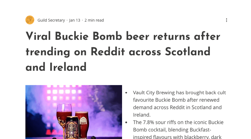 buckie bomb viral buckie bomb