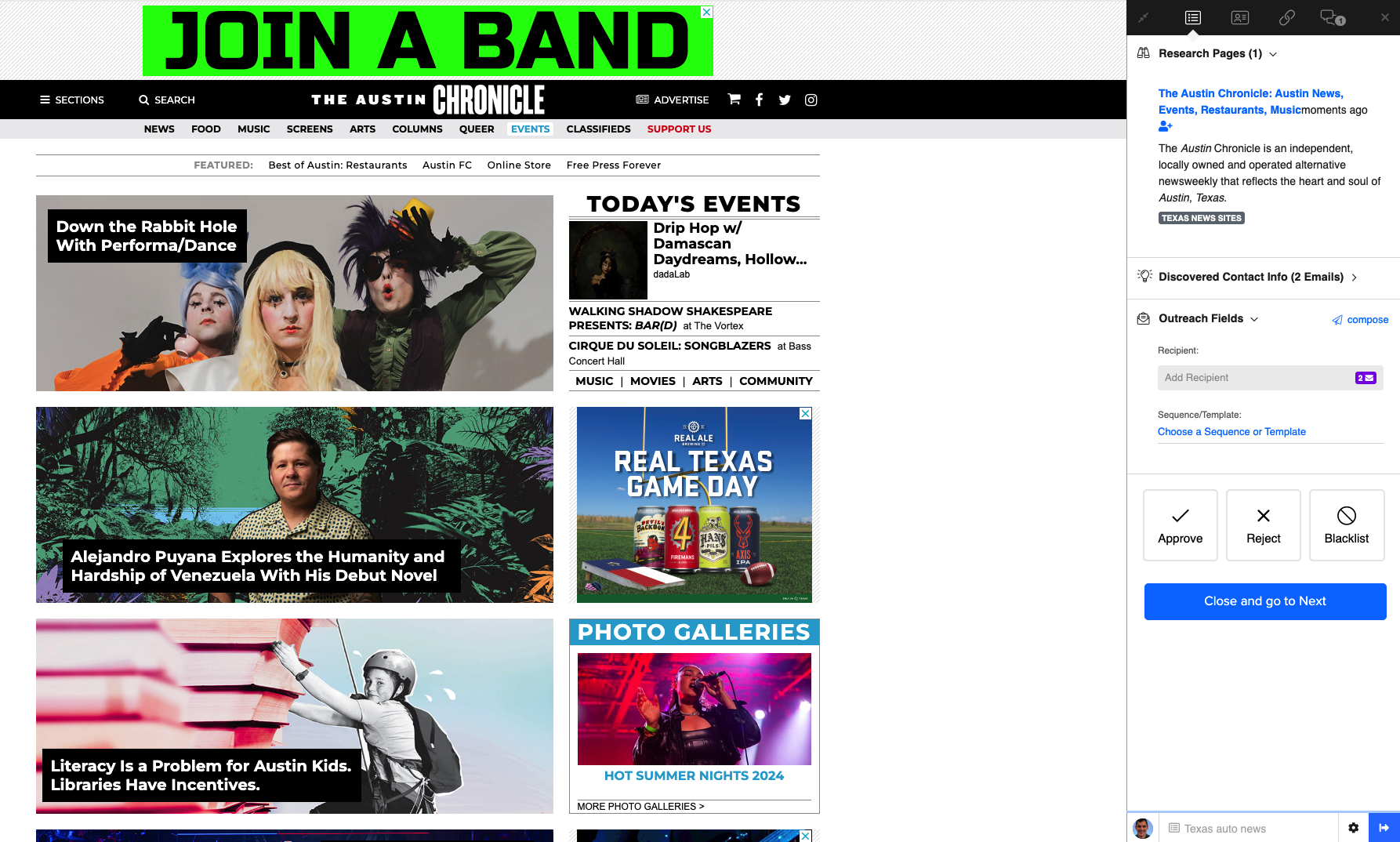 austin chronicle