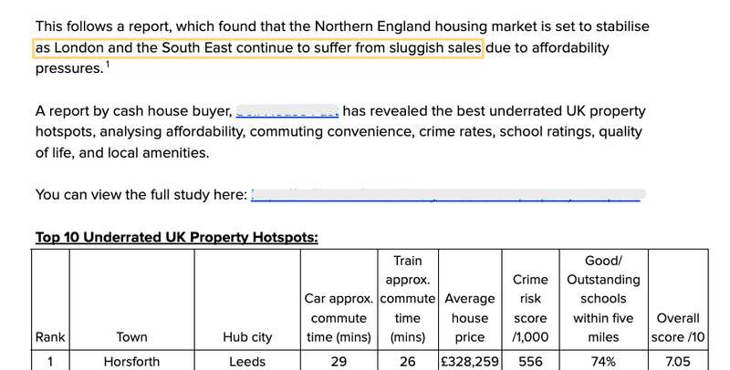 sluggish sales this follows a report which found that the northern england housing market is set to stabilise as London and the South East continue to suffer from sluggish sales