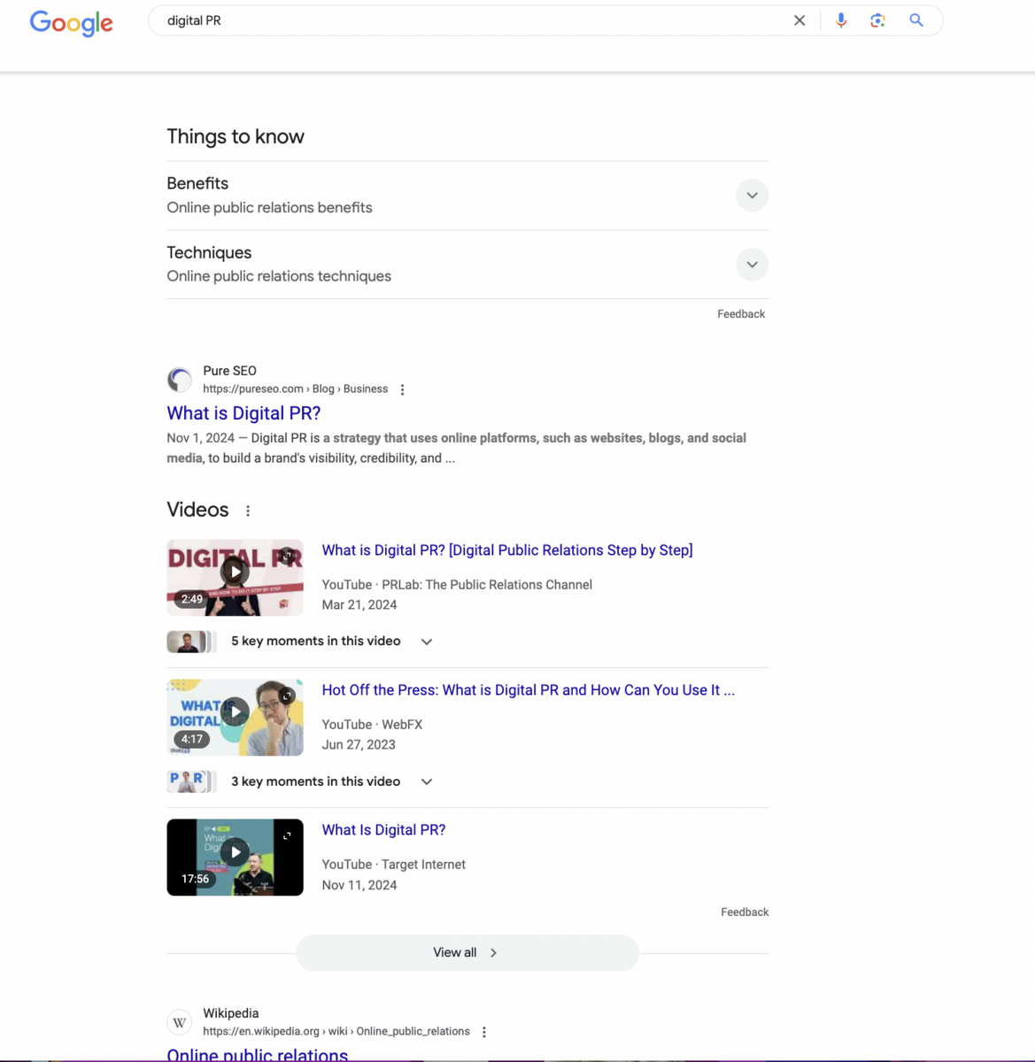 digital pr things to know