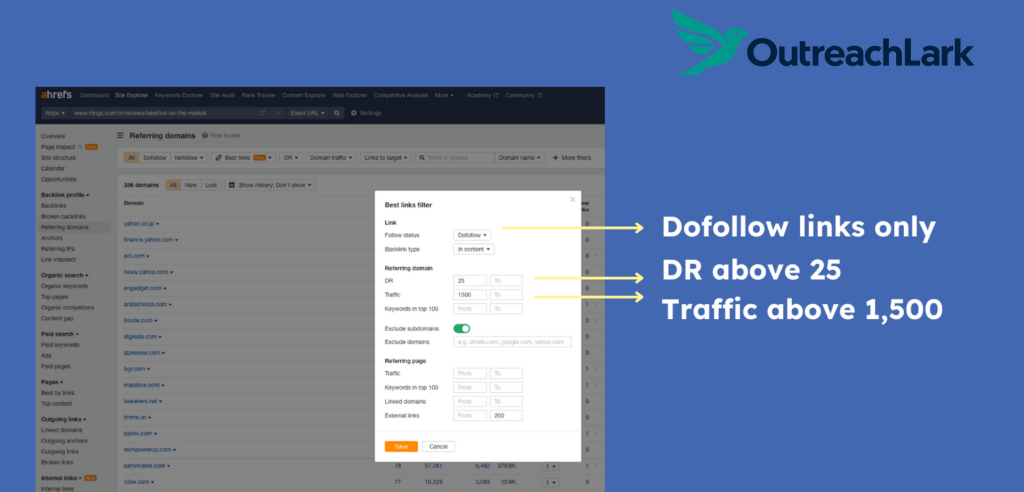 best links feature