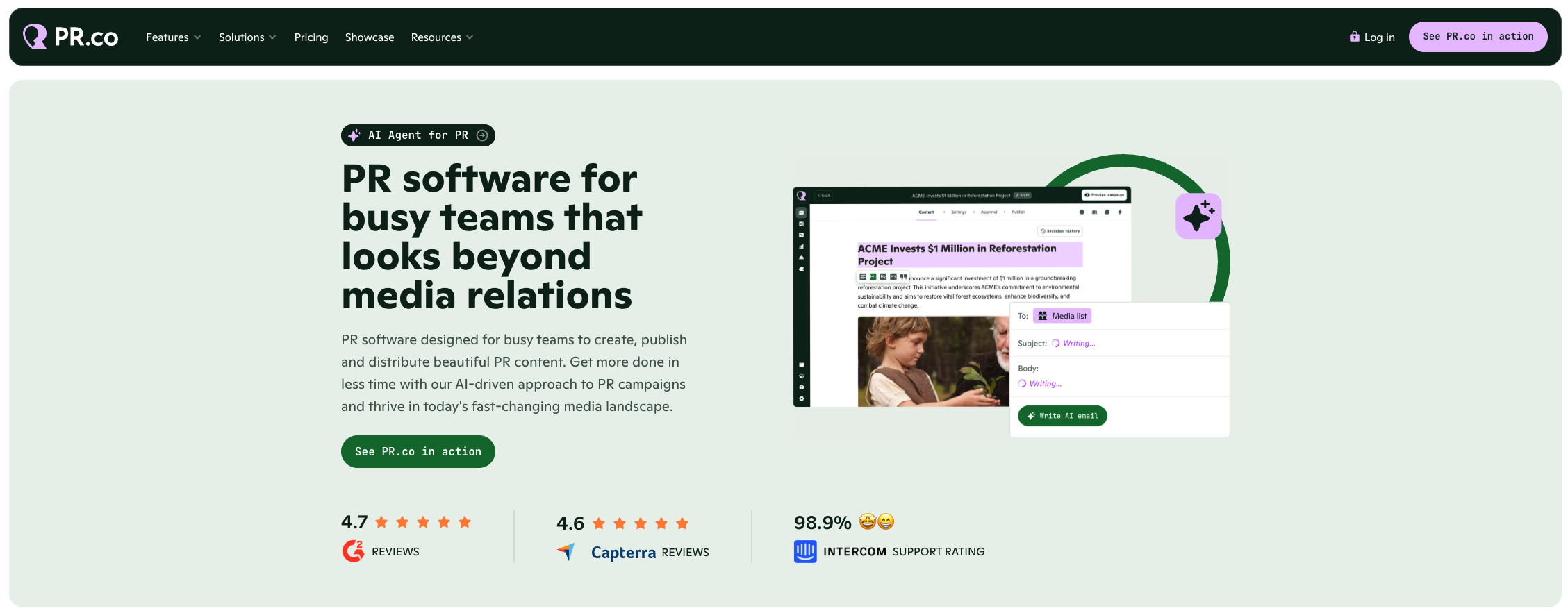 pr.co homepage