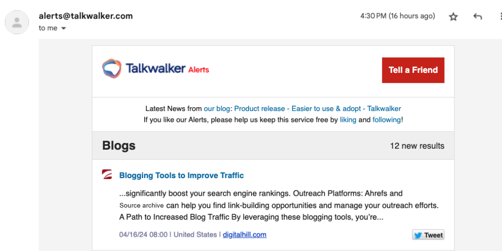 unlinked mention of OutreachLark