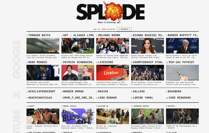 splode splode what's blowing up