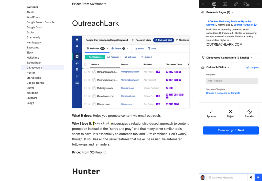 ahrefs flow reject
