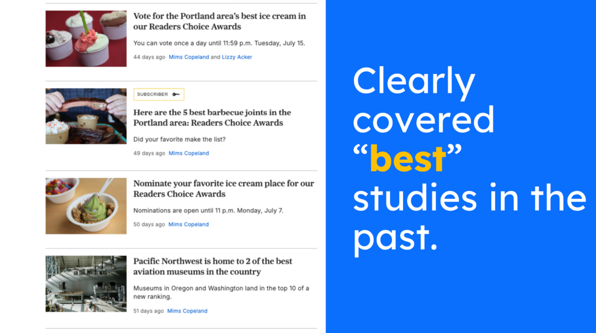 clearly covered best studies in the past