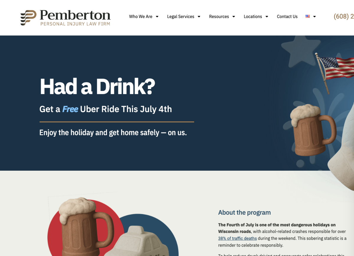 pemberton personal injury law firm