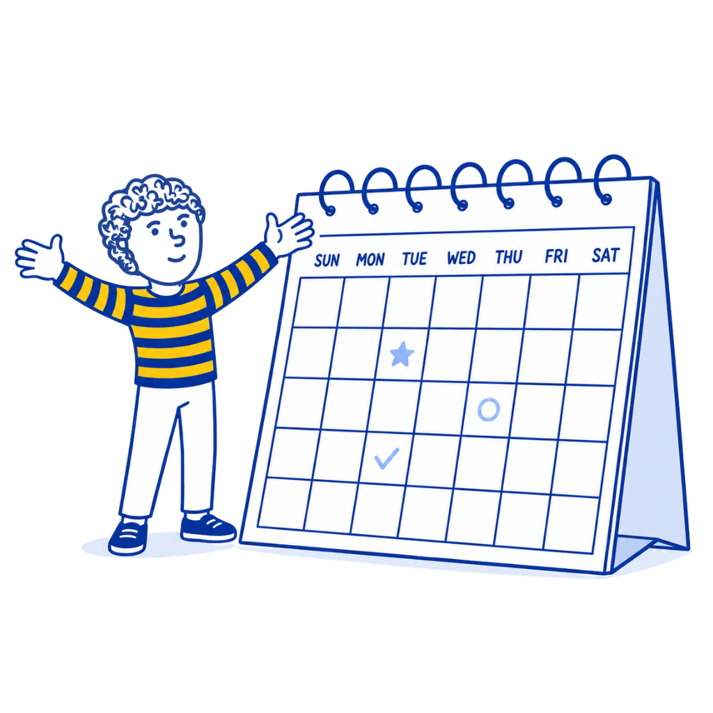 pr calendar